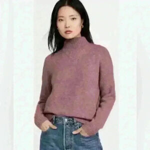 MADEWELL: Dillon Mockneck Pullover Sweater xxs